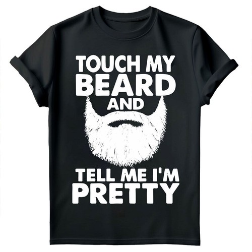 Touch beard tell - tell, me