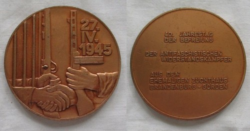Ddr medaille jahrestag der - 40.jahrestag,