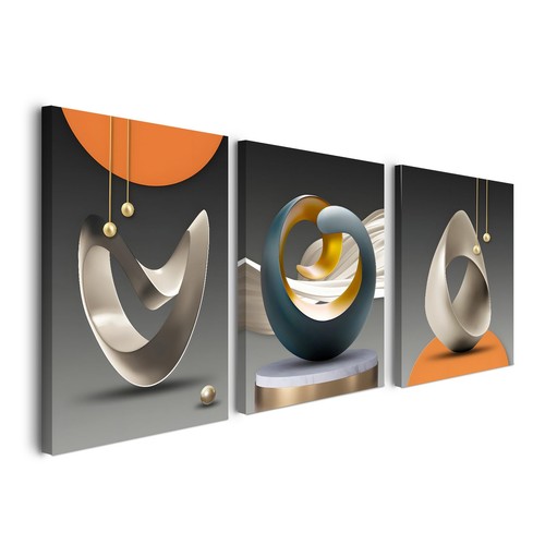 Wandbild set wohnzimmer - wandbild,
