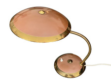 Mid Century Tischleuchte Helo 1950er Jahre Messing  Vintage Table Lamp 50s Lampe