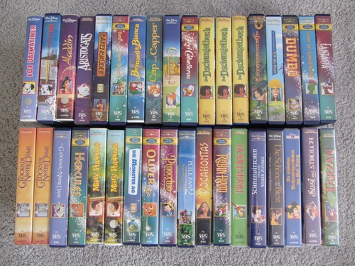 Große walt disney vhs - walt,