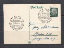Deutsches Reich Postkarte SST