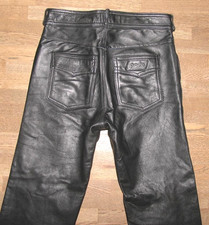 - POLO - Herren- LEDERJEANS /