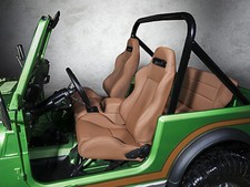 Racing Seat Set vorne Braun