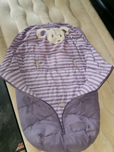 Winterfußsack buggy lila - buggy,