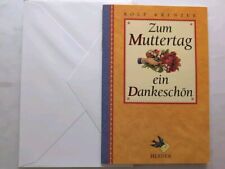 Zum Muttertag ein Dankeschön