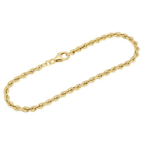 19cm armband zopfkette 333 - 19cm,