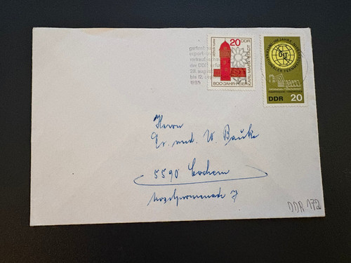 Ddr brief diverse frankatur - ddr,