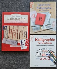 3x Kalligraphie für Einsteiger, Ratgeber, Übungsbuch