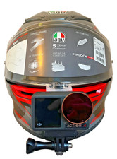 Agv k6s chin - mount-, gopro
