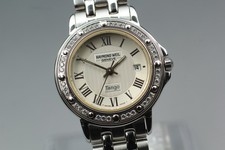 [Fast neuwertig] Raymond Weil Geneve Tango 5360 28 mm silbernes Zifferblatt Q...