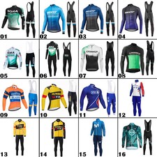 Fahrradtrikot Herren Langarm