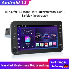 Für Alfa Romeo 159 Spider Brera DAB+ Carplay Android 14 Autoradio GPS SWC 32GB