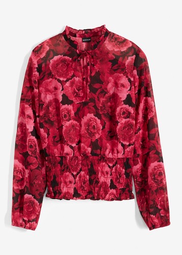 Neu chiffon bluse mit - neu,