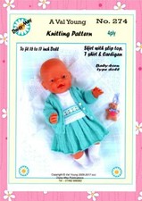 PUPPEN STRICKMUSTER Nr. 274