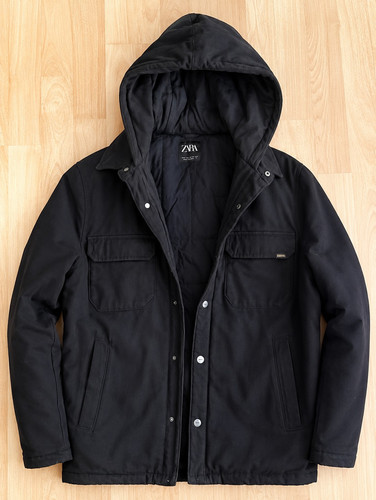 Zara herren parka jacke - parka,