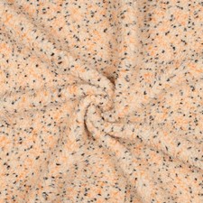 Teddystoff Kunstpelz, Tweed  50 x 150/ 160 cm