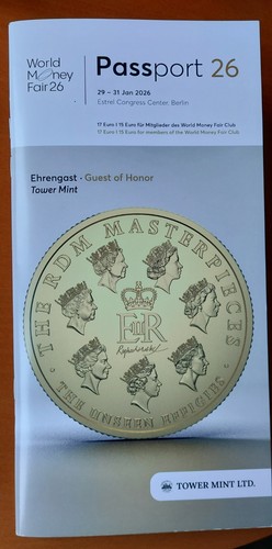 Wmf 2026 münz - münz, passport-world