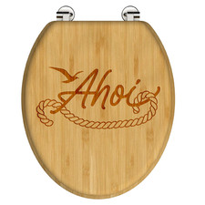 Premium Bambus WC-Sitz mit