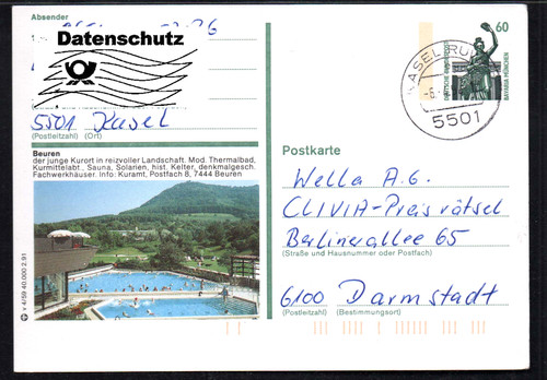 W668 bund bpk - bpk, bildpostkarte