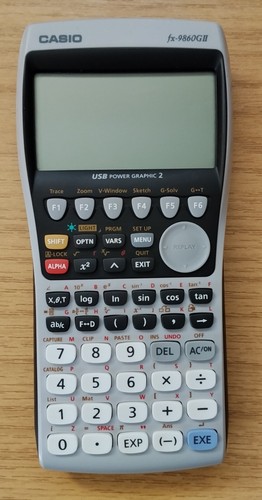 Casio 9860gii grafikrechner - casio,