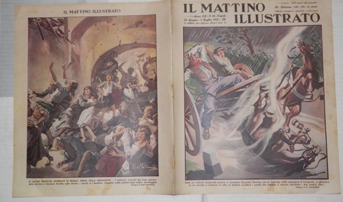 1937 blitz cerignola höhlen - blitz,