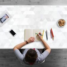 Schreibtischmatte Schreibunterlage Mauspad Leuchtende Dreiecke 120x60