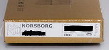 IKEA Norsborg Bezug 2x Armlehne Edum dunkelblau Couch Sofa Husse Wechselbezug