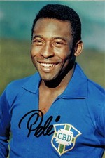 Pele original handsigniertes - -,