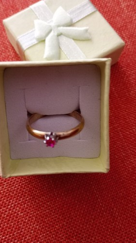 Vintage solitär damen - damen, ring