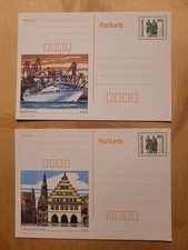 DDR 4 Bildpostkarten Rostock MS Arkona Greifswald Rathaus u.Pl. der Freundschaft