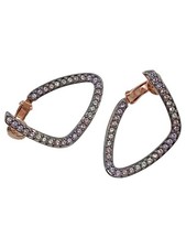 Pierre Lang Ohrclips Strass