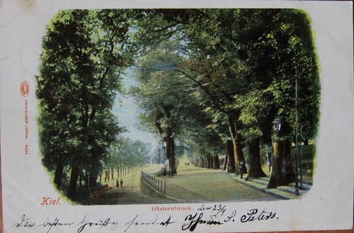 Postkarte kiel - ak, postkarte,