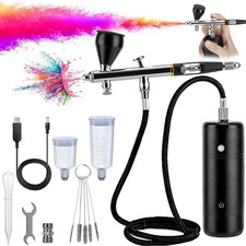 Airbrush spritzpistole set mit - airbrush,