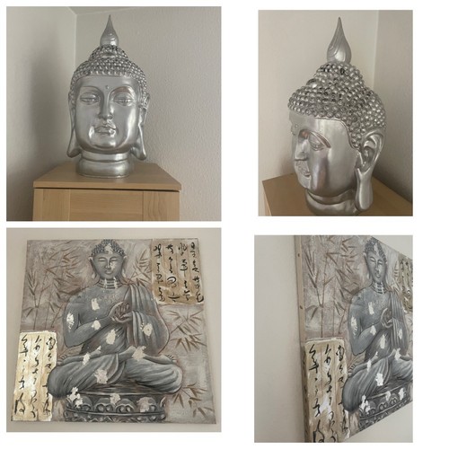Grosser buddha kopf - kopf, dekoartion