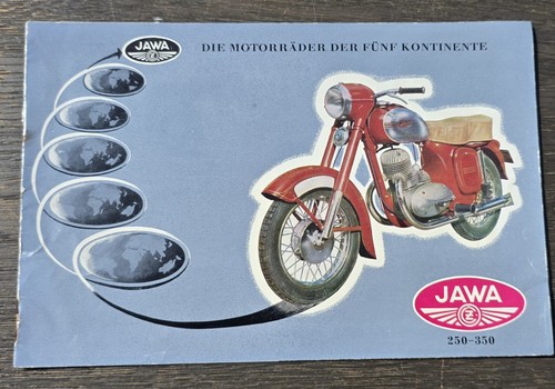Jawa čz 250 350 - prospekt,