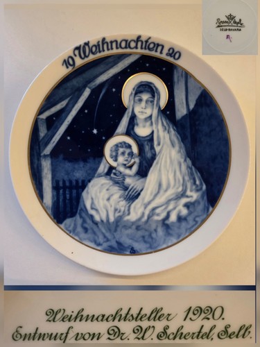 Rosenthal weihnachtsteller - rosenthal,