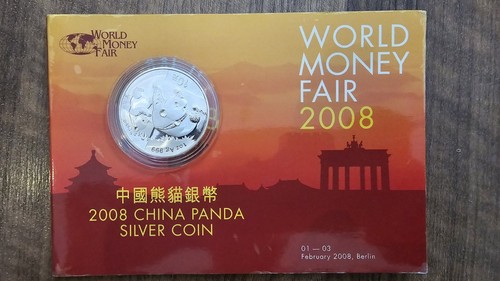 2008 china silver panda - 2008,