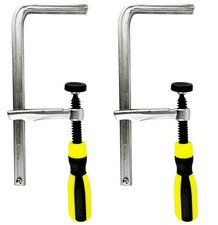 2x Ganzstahl Tischzwinge