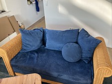 Korbsofa zum Schlafen 