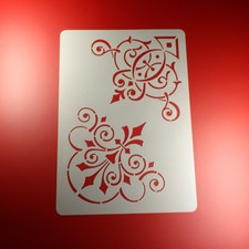 A3 Schablone Ornament Ecke