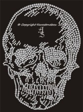 Xxl skull strasssteine - xxl,