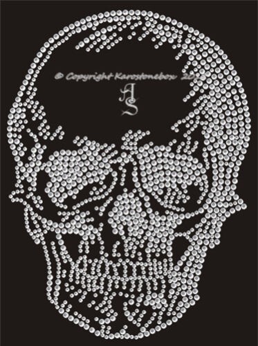 Xxl skull strasssteine - xxl,