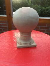 Handgetöpferte Terrakotta Kugel mit Fuß -CERAMIC- schwere Ausführung -TOP-