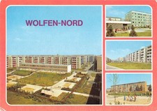 Wolfen-Nord Mehrbildkarte gl