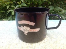 Alter Eisentopf Emaille Topf