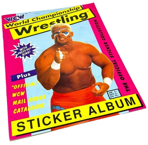 Wcw sticker album 1994 - wcw,