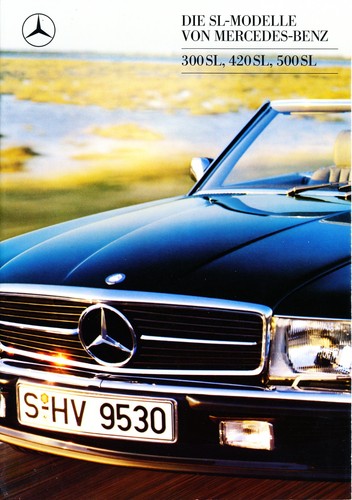 Autoprospekt mercedes benz - autoprospekt, mercedes-benz