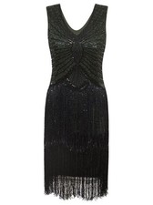 Damen Kleid Vintage Partykleid