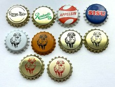 Seltene unbenutzte Kronkorken